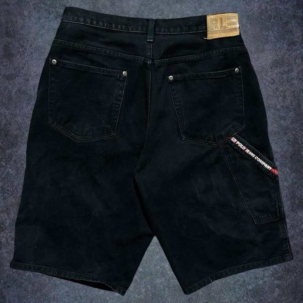 baggy 90s wide leg jnco style polo jeans company denim carpenter jorts